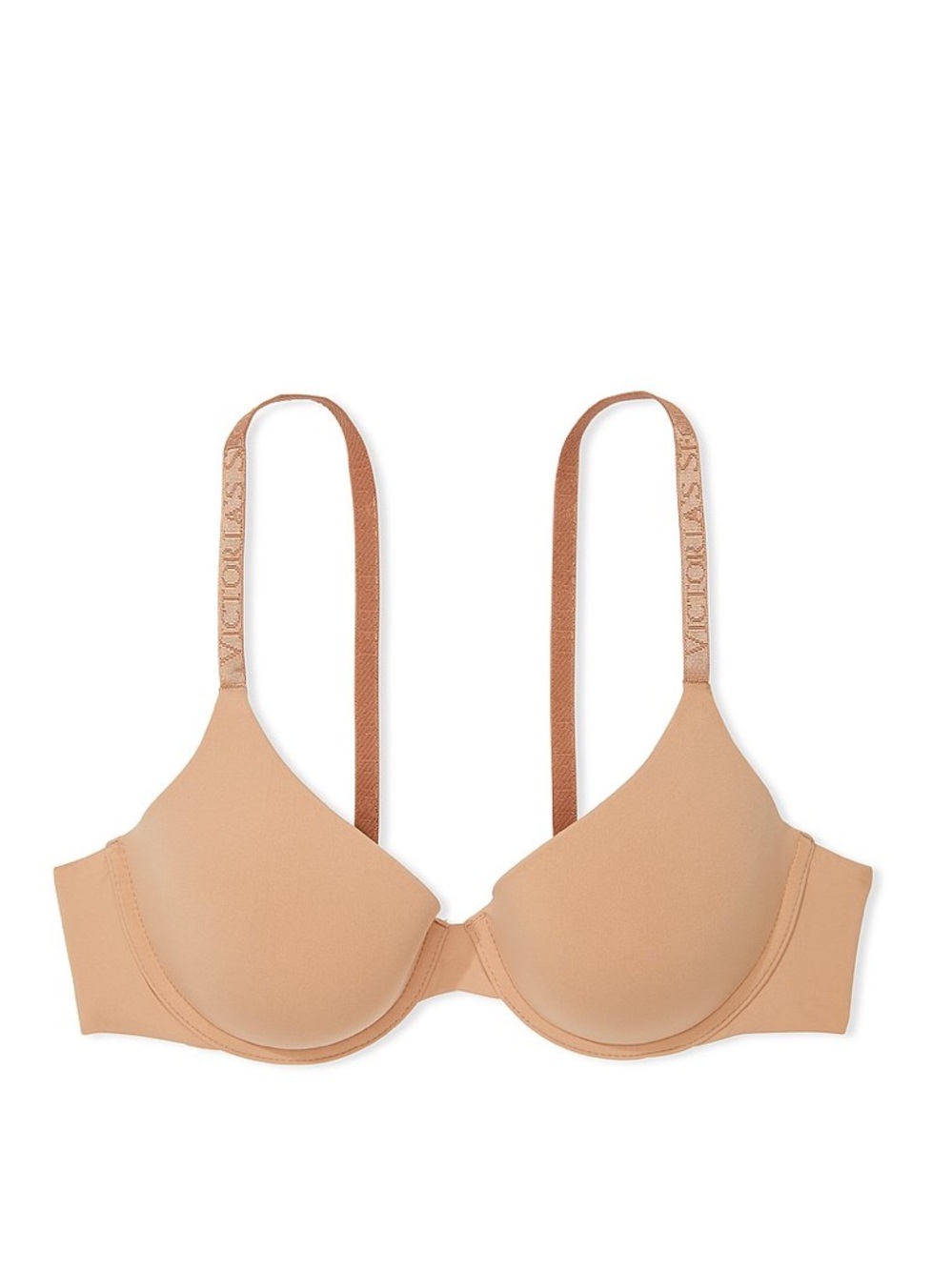 Victoria's Secret Nude/Tan Everyday Smooth Lightly Lined Demi T-Shirt Bra